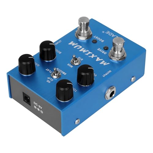 QIEIEI Overdrive Guitar Effect Pedal Dc9V Electric Guitar Effect Pedals Overload Overdrive Effector Effect Device Enduring