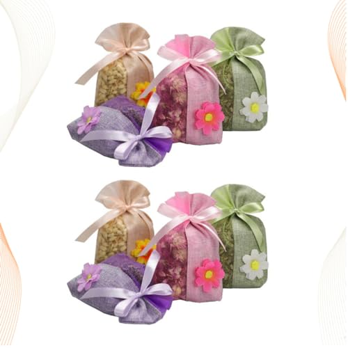 16 pcs pequeñas bolsas sachet con cordón para auto miniatura 4