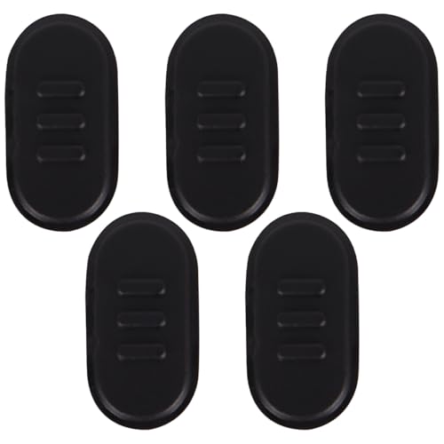 DUZEPA 5 botones PTT de repuesto para walkie-talkie, de silicona, compatibles con radios bidireccionales A10, A12, A10D, CP110, EP150 y A9D.