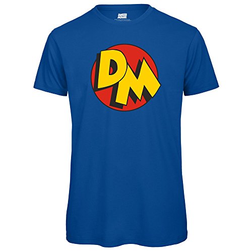 Danger Mouse® DM Icon Mens T-Shirt (Royal Blue, XL)