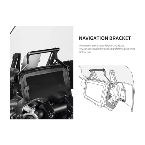 Support téléphone moto navigation avec kit recharge sans fil RA1250