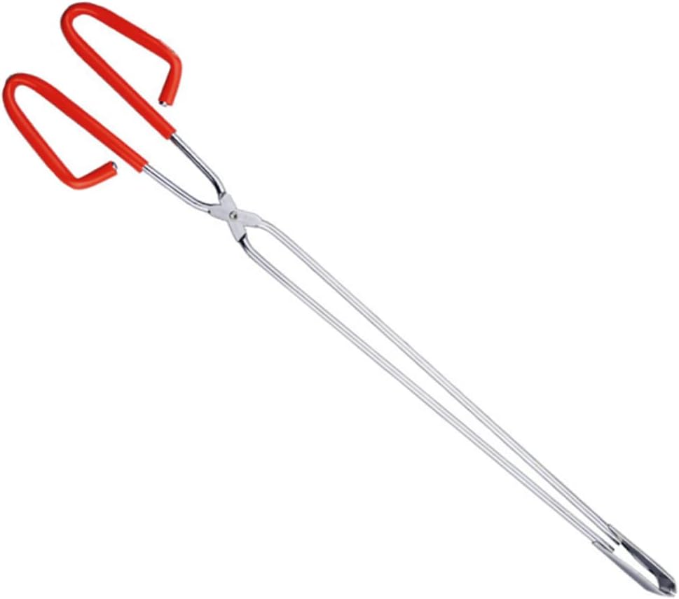 1pc Stainless Steel Trash Pliers Heavy Duty Garbage Grabber Tool Grabber for Coal Trash Random Color