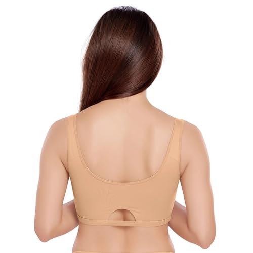 Image of juliet Non Padded Full Coverage Sports Bra for Women | Slip on Bra | Low Impact High Coverage Wireless Support Sports Bra JS 90