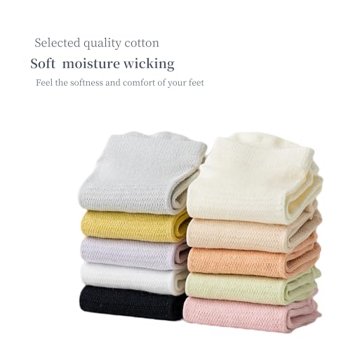Image of Yoga Socks Women 5 Pairs Professional Sports Non-slip Silicone Running Women's Mesh Breathable Pilates Boat Socks, Medium