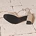 Imagen de Zapatos con Cordones Mujer Zapatos Abotinados Piel De Salon Verdes Burdeos Tacones Mary Jane Cerrados Cuña Blancos Dorados Primavera Zapato Dorado Flexibles Comodos Tacon Medio 35 Venecianas