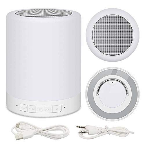 Preisvergleich Produktbild Cluster star Tischleuchte, Berührungssensor Nachttischlampe mit Bluetooth-Verbindung, Kartensprachaufforderung Anruffunktion, für Schlafzimmer