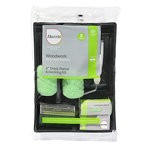 Harris Seriously Good 4in Shed Fence & Decking Kit