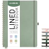 AHGXG Lined Spiral Journal...