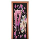 FRODOTGV 17e Anniversaire - Manicotto decorativo per porta, 81 x 200 cm