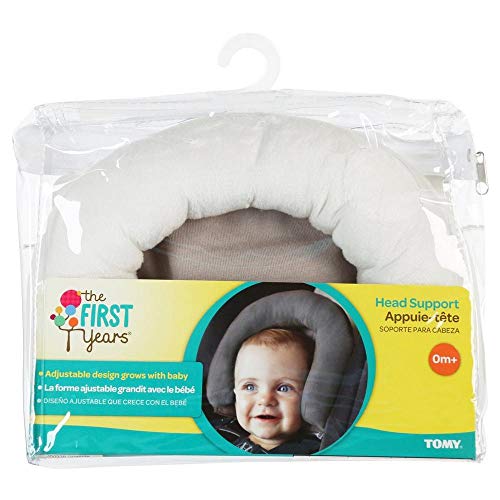 Fleurville Newborn to Infant Adjustable Baby Head Support, Graphite