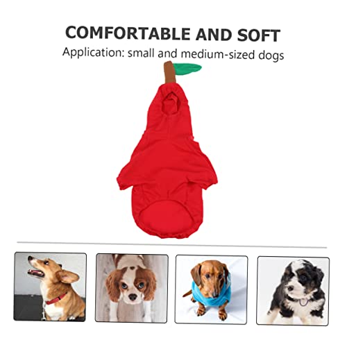 Disfraz Halloween para perro color rojo talla L miniatura 2