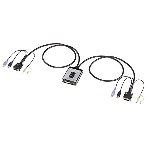 iBUFFALO パソコン自動切替器 DVI接続 リモートスイッチ付 ブラック Amazon.co.jp: iBUFFALO パソコン自動切替器 DVI接続 リモート