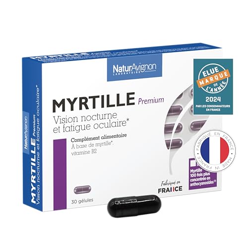 Laboratoire NaturAvignon Myrtille Gélules