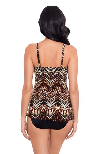 Miraclesuit Women's Swimwear Veranda Gala Underwire Adjustable Tankini Top Separate3