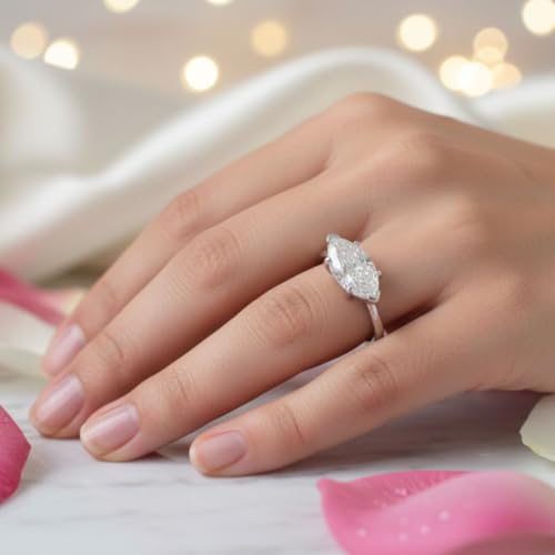 Image of Parasmoni Silver Ring - Delicate Elegance