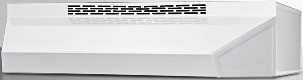 Summit 36'' Under Cabinet Ductless Range Hood in White - ADA Compliant