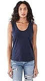 Theory Women's Easy Tank, Spring Navy, S