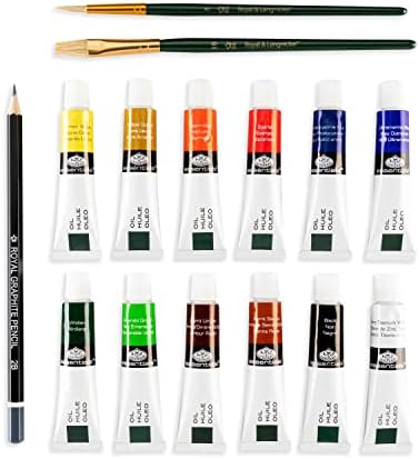 Royal and Langnickel Oil Paint Tin Art Set