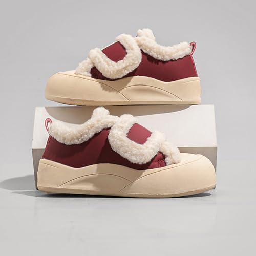 Fashion Big Kids Winter Water Proof Flat Keep Warm Snow Boots Comfortable Shoes Shoes for Kids Size 32