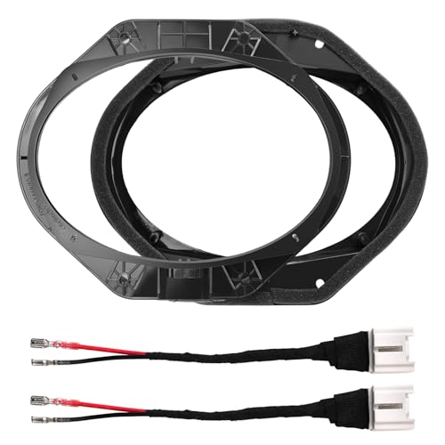 6x9 Speaker Adapter Mount and Wiring Harness for Ford F-150/F-250/F-350/F-450
