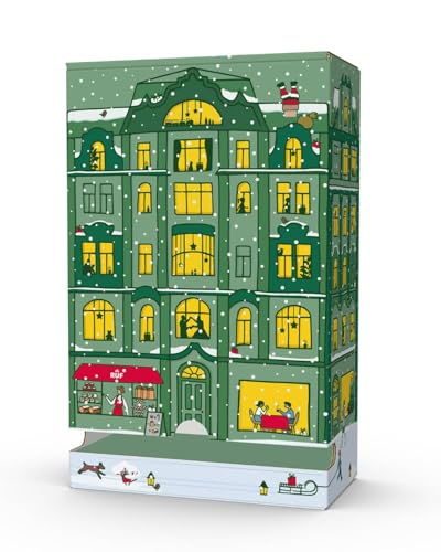 RUF Glücklichmacher Adventskalender 2025, mit 24 Überraschungen für kleine Genussmomente aus der Tasse, perfekt für die Weihnachtszeit