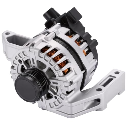 Image of BDFHYK 150A Alternator for Ford Focus 2.0L L4 2012-2018, LRA04052 | LRA4052, 1777583, BV6N-10300-EA, BV6T-10300-EA, BV6T-10300-EB, 12V, High-Output, CW (Clockwise) Rotation, 4-Groove Pulley