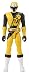 Power Rangers Super Ninja Steel 12-inch Action Figure, Yellow Ranger