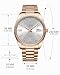 Imagen de CIVO Reloj Hombre Business Analógico: Reloj de Cuarzo Acero Inoxidable Oro Rosa con Fecha y Impermeable