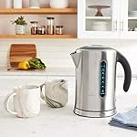 Breville BKE700BSS Soft Top Pure Hot Water Kettle, 7 Cup, Brushed Stainless Steel - Image 2