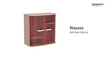 Nayasa Bathroom Cabinet | Plastic Cabinet | Storage Box Cabinet