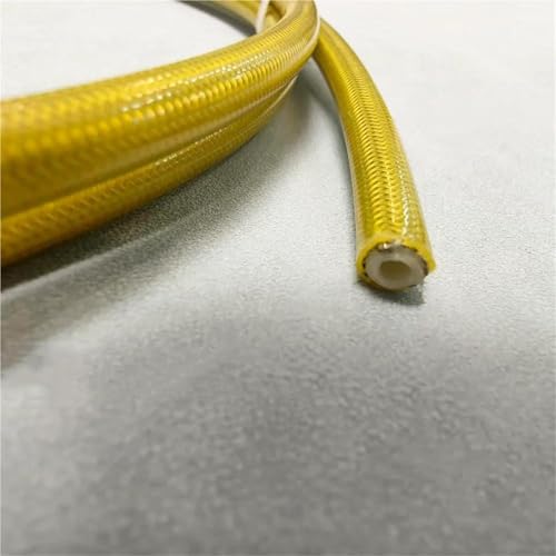 Durite de frein tressée moto pour raccord banjo M8 28 degrés 300cm