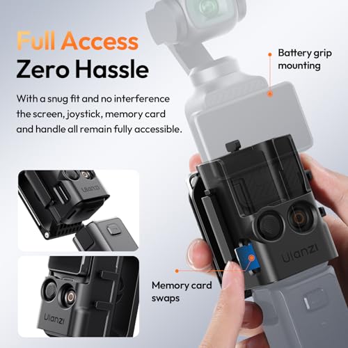 Image of ULANZI PK15 Magnetic Mount Stand Compatible with DJI Osmo Pocket 4 /3