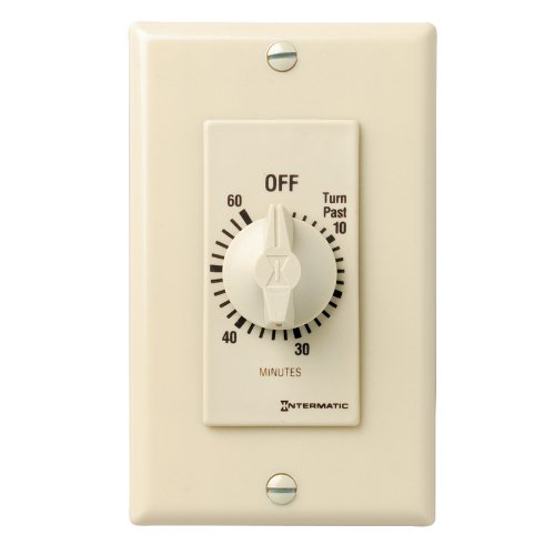 🛒 Crazy Deals Intermatic FD460M Spring Wound Countdown Timer, Decorator Style, 125-277 VAC, 50/60 Hz, DPST, 60 Minute Max, Without Hold, Ivory 80% Off Discount Intermatic FD460M Spring Wound Countdown Timer, Decorator Style, 125-277 VAC, 50/60 Hz, DPST, 60 Minute Max, Without Hold, Ivory