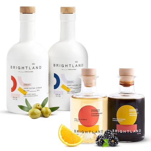 Brightland The Duo Aceite de oliva extra virgen y vinagres miniatura 1