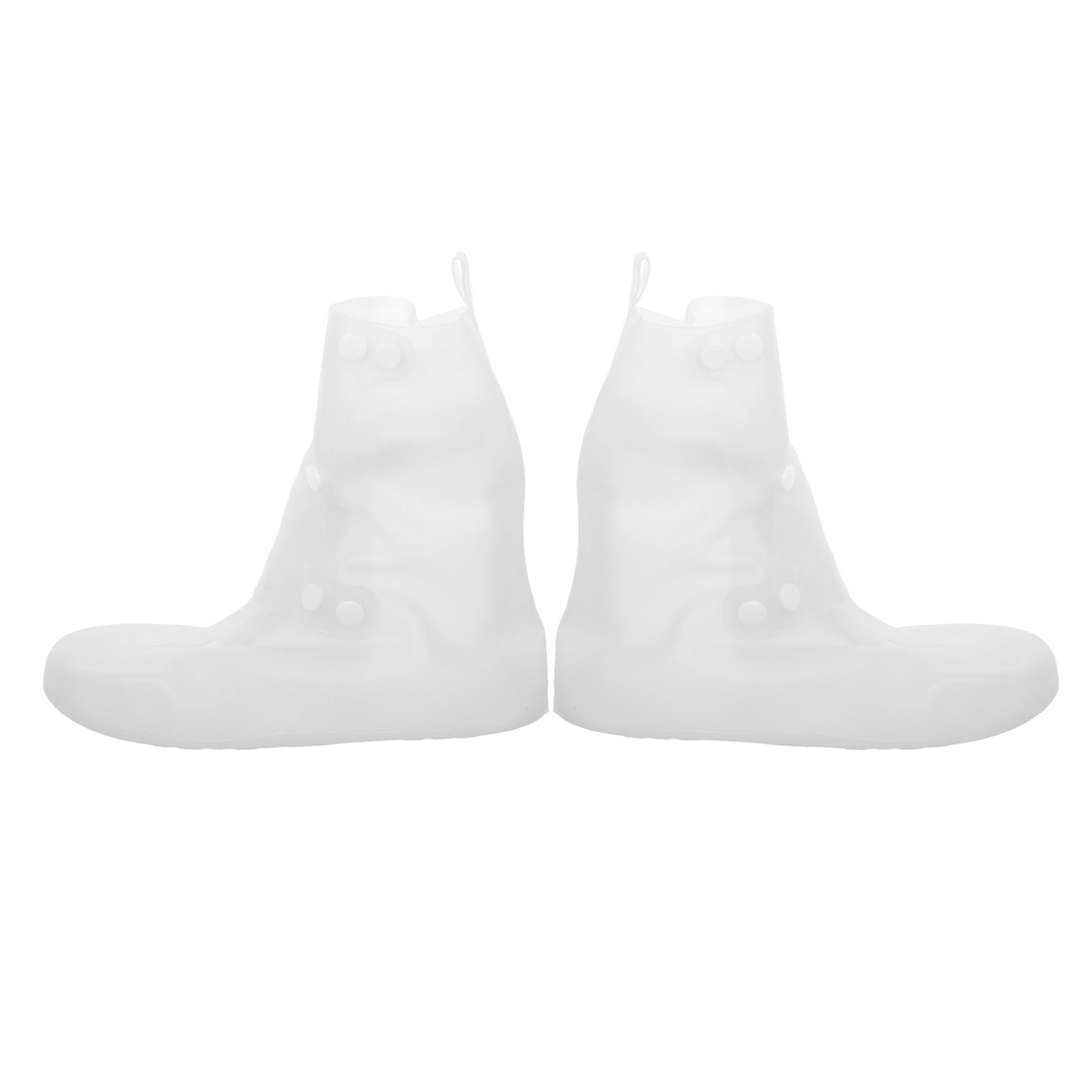 YARNOW Cubrezapatos Impermeables de Silicona para Adultos 2 Pares Talla 36/37 Antideslizantes Resistentes al Desgaste Reutilizables Ideales para Viajes Ciclismo y Protección Lluvia