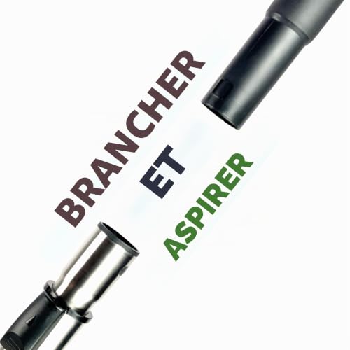 SAFE 'N CLEAN Tuyau d'aspirateur avec poignée compatible avec tous les aspirateurs AEG - Diamètre de raccordement : 37/42 mm – vue 3