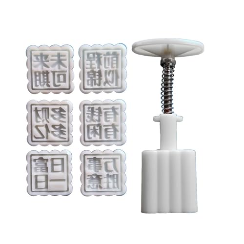 Ldabrye Characters Pattern Dessert Press Molds Cookie Stamp Chinese MidAutumn Dessert Maker Decorating Tool for Cookie