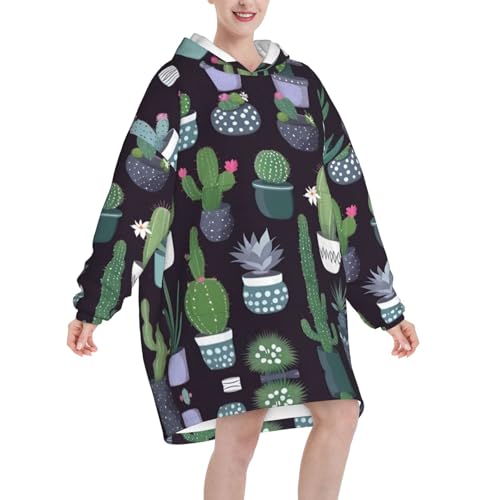 Couverture à capuche imprimée pour vos soirées cocooning de Noël - 2