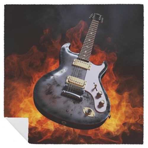 Servilletas de guitarra de rock higiénicas y prácticas para limpiar con estilo 7