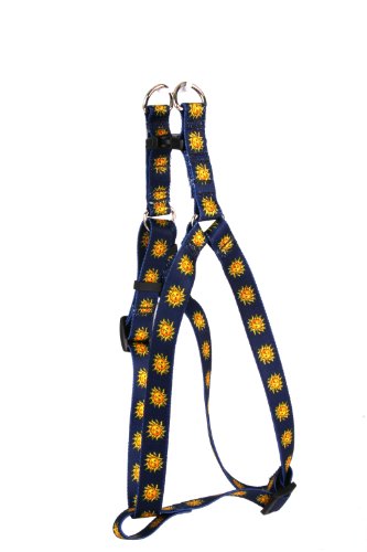 Image of Yellow Dog Design Step-in Harness, Large, Suns
