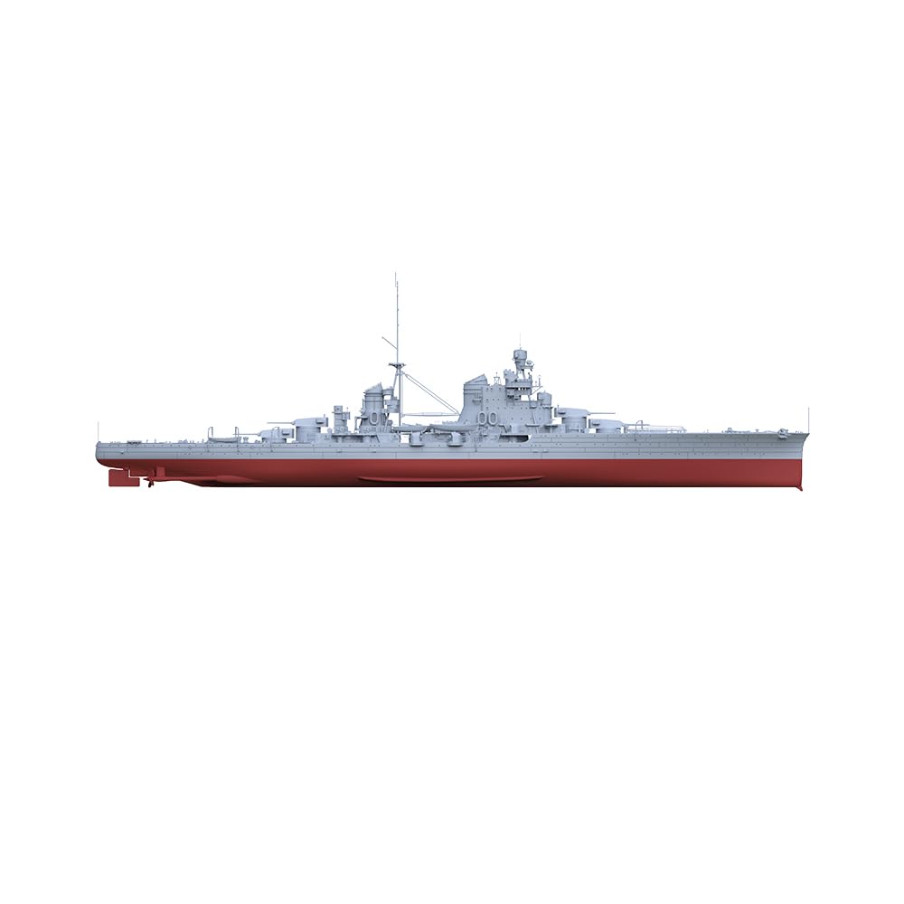 MRY-SFW SSC600543S 1/600 zestaw do budowy modelu wojskowego Włochy Klasa Zara ciężki krążownik Pola pełny kadłub