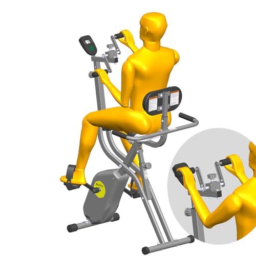 Best Rated Stationary Bicycles for Home Workouts in 2024 10 Folding Exercise Bike - Stationary Bikes for Home Use, Arms ...