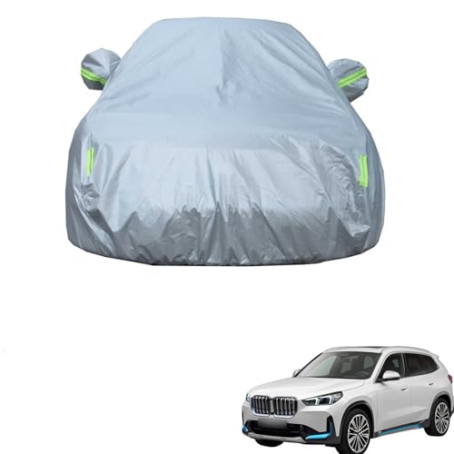 �� �J�o�[ �ԑ̃t���J�o�[ BMW iX1 (�d�C������) U11 2023�N2��?���s ��p �ϋ��� �h�� ��΍� �u�����˃X�g���b�v�t�� �h���h�o�h�t�ˎ��O�� �����΍� �ԃJ�o�[ ���ʎ� �ėp �T�C�Y �y