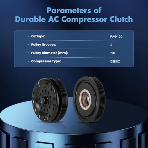 Image of ECCPP AC Compressor Clutch Fit for Toyota Yaris 1.5L 2006-2012 AC Clutch