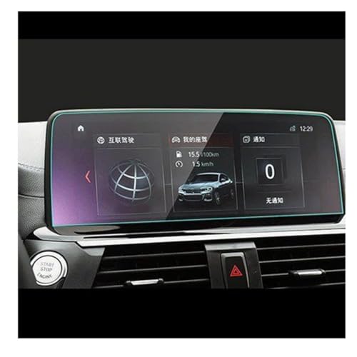 Verre trempé pour BMW X3 G01 protection d'écran haut de gamme de navigation GPS 10.25 pouces
