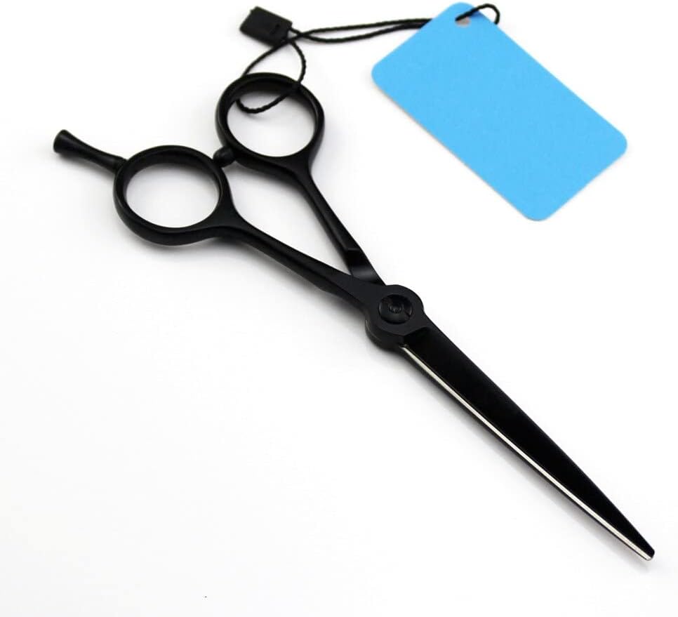 Hair Cutting Scissors, 5 Inch Professional Japan 440C Steel Scissor Black Cut Hair Scissors Haircut Barber Makas Hair Cutting Shears Hairdresser Scissors