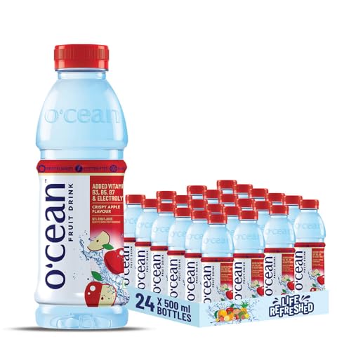 Image of Ocean Fruit Drink Apple 500 ML (Crispy Apple) Pack of 24