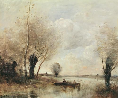 Art imprimé de haute qualité Corot 60x90cm | Toile canvas d'art