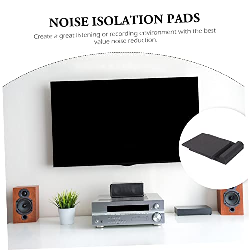 Almohadilla de Aislamiento de Ruido Mikinona para Reducción de Vibración en Altavoces Cushion de Aislamiento Acústico para Grabación miniatura 3