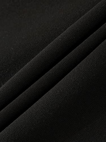 SHENHE Men's Drawstring Letter Graphic Hooded Sweatshirt Thermal Top Hoodie with Pocket4